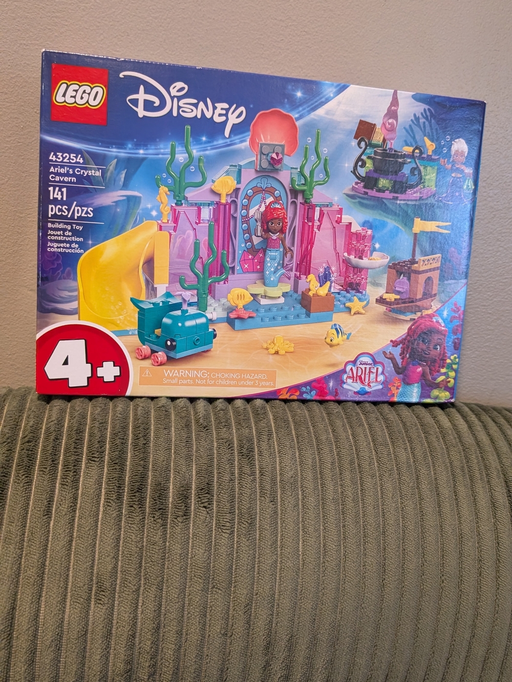 Lego Disney Ariel Crystal Cavern Playset - Pink, Blue, Yellow, Green